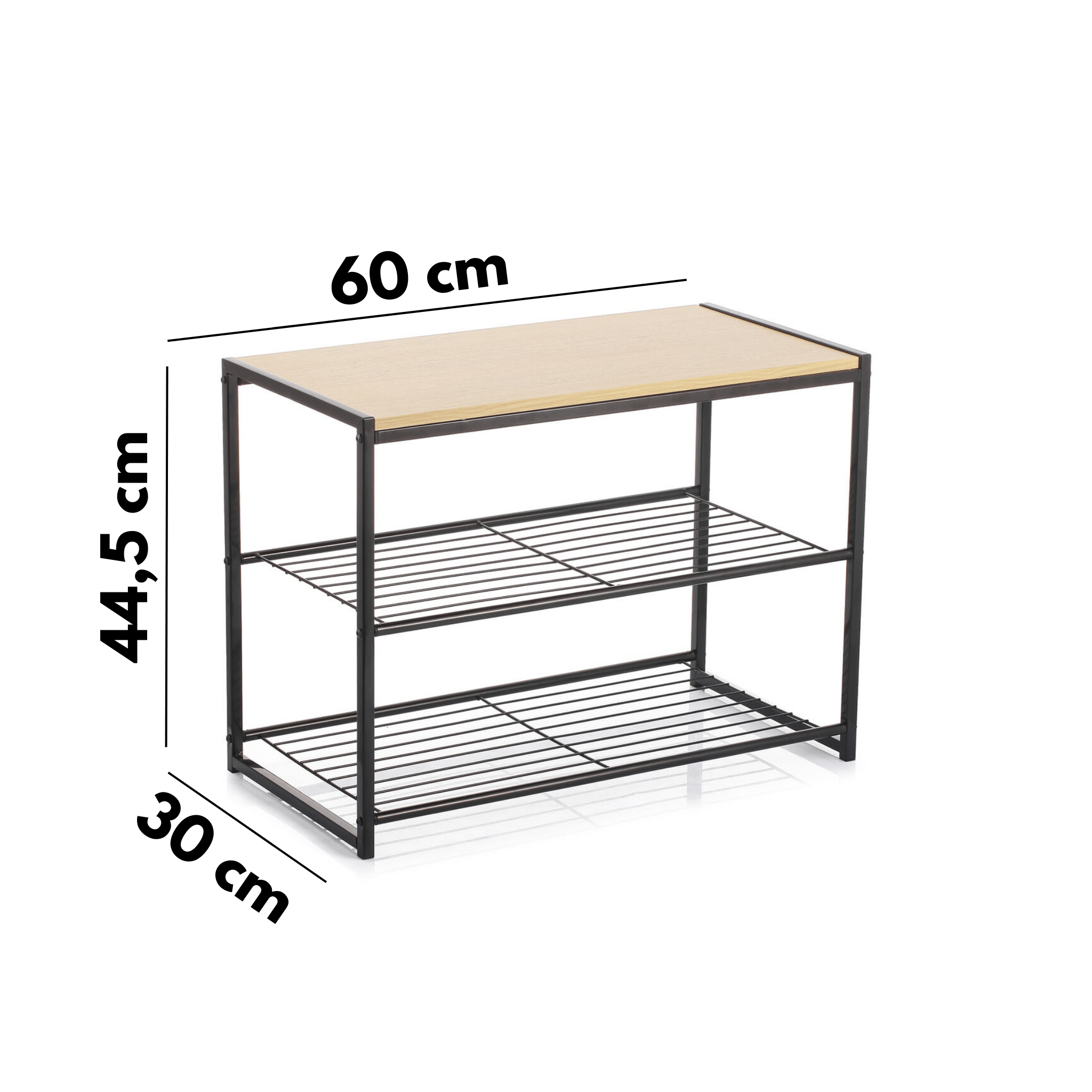 Scarpiera Salvaspazio Vinthera Moa Acciaio Nero - CSRretail
