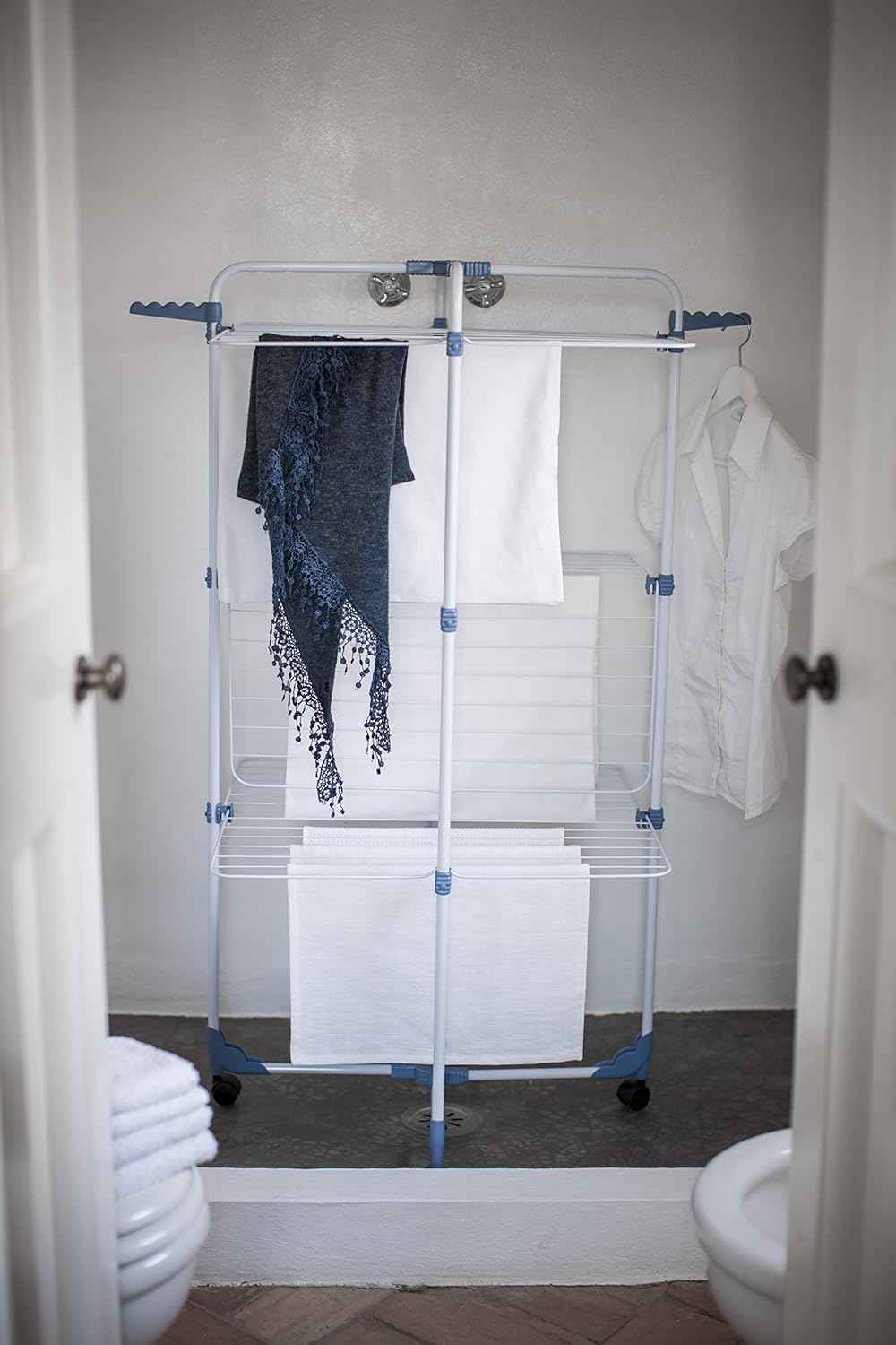 Stendibiancheria Verticale Pieghevole con Ruote Gimi Modular 3 - 153580 - CSRretail