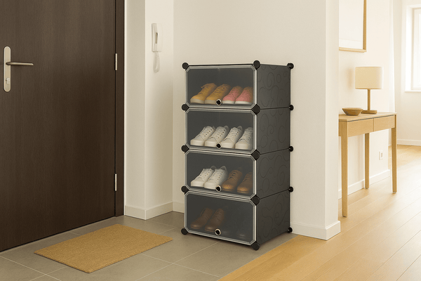 Scarpiera Salvaspazio Modulare con 6 Ripiani - CSRretail