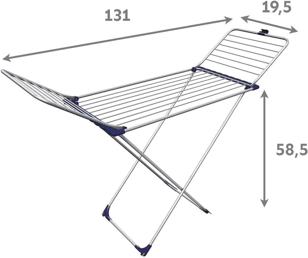 Stendibiancheria Gimi Tempo Grigio in Alluminio - CSRretail
