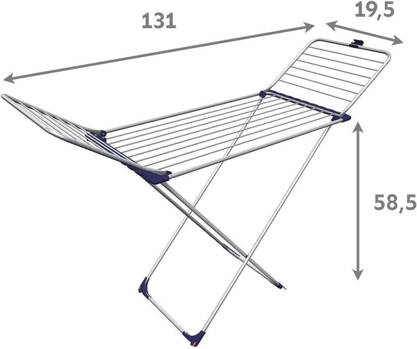 Stendibiancheria Gimi Tempo Grigio in Alluminio - CSRretail