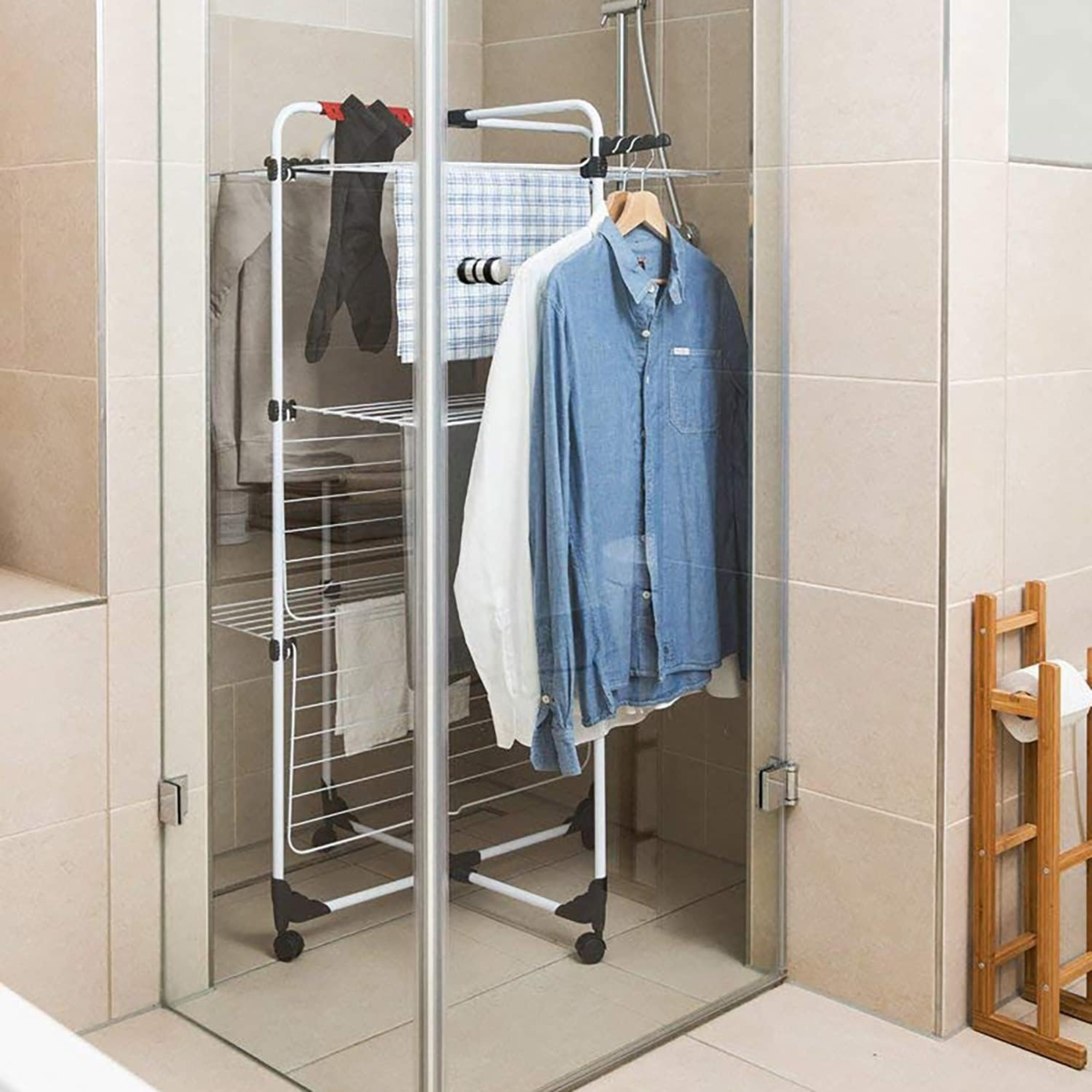 Stendi Biancheria - Stendino Verticale Vileda Mixer Tower 3